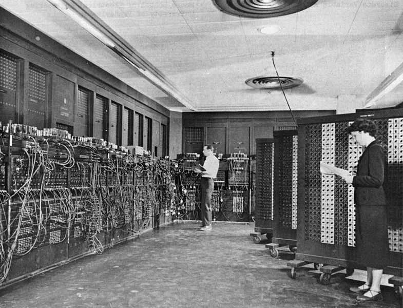 Eniac, the first programmable numerical device, United States Army, 1943