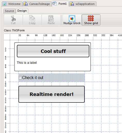 Smart now renders the design controls via webkit