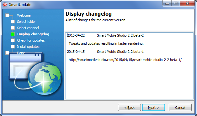 SmartUpdate - Changelog