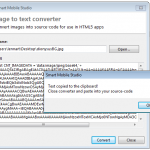 Image to source converter