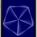 Polyshape ala 1990 with glow effect