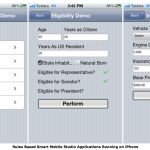 Voila, rule based programming on your iPhone
