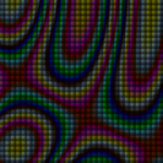 Plasma pixel effect