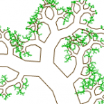 Fractal tree demo