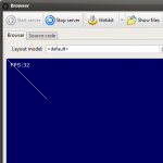 The result of our simple path operation