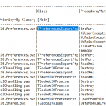 Using an old preferences file on a new exe will cause problems